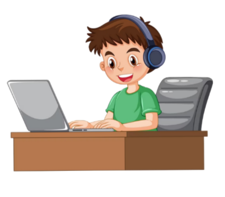 a web developer in front of a computer