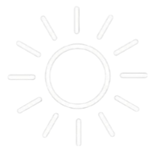 an illustation of a sun and moon